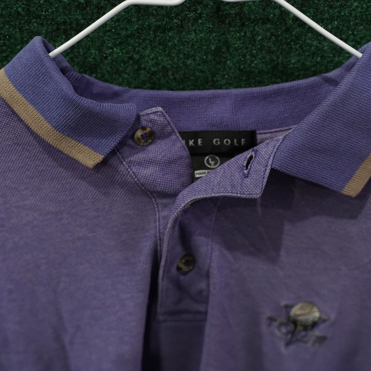 Vintage Nike Tour Golf Polo - Purple - L