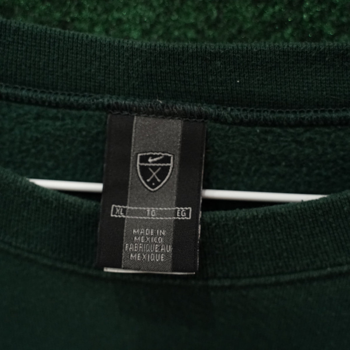 Vintage Nike Golf Script Crewneck Sweatshirt - Dark Green (XL)