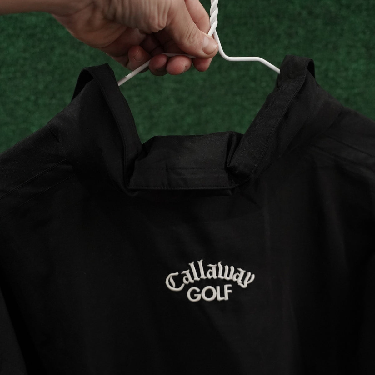 Vintage Callaway Half-Zip Pullover Windbreaker - Black
