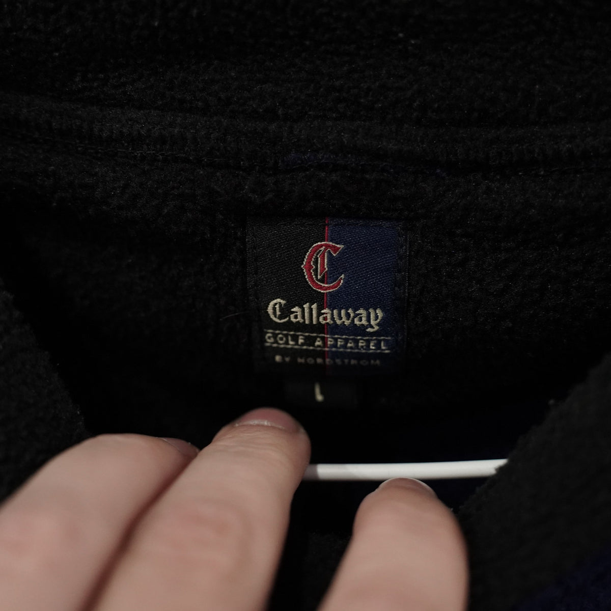Vintage Callaway Sweatshirt - Black/Navy Two-Tone