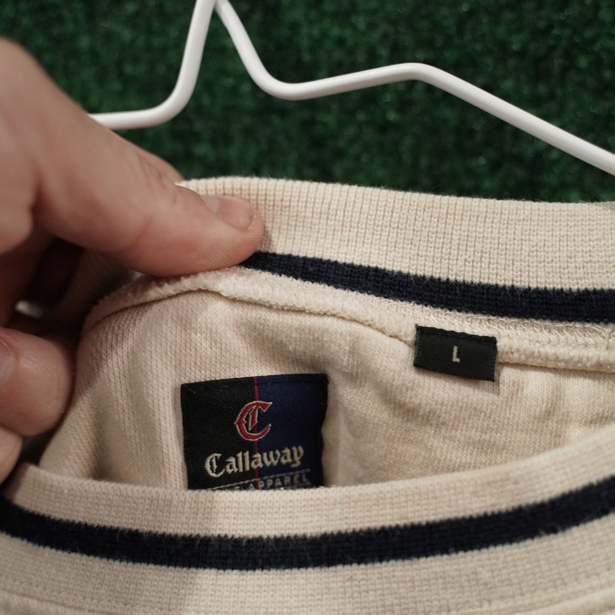 Vintage Callaway Sweatshirt - Cream