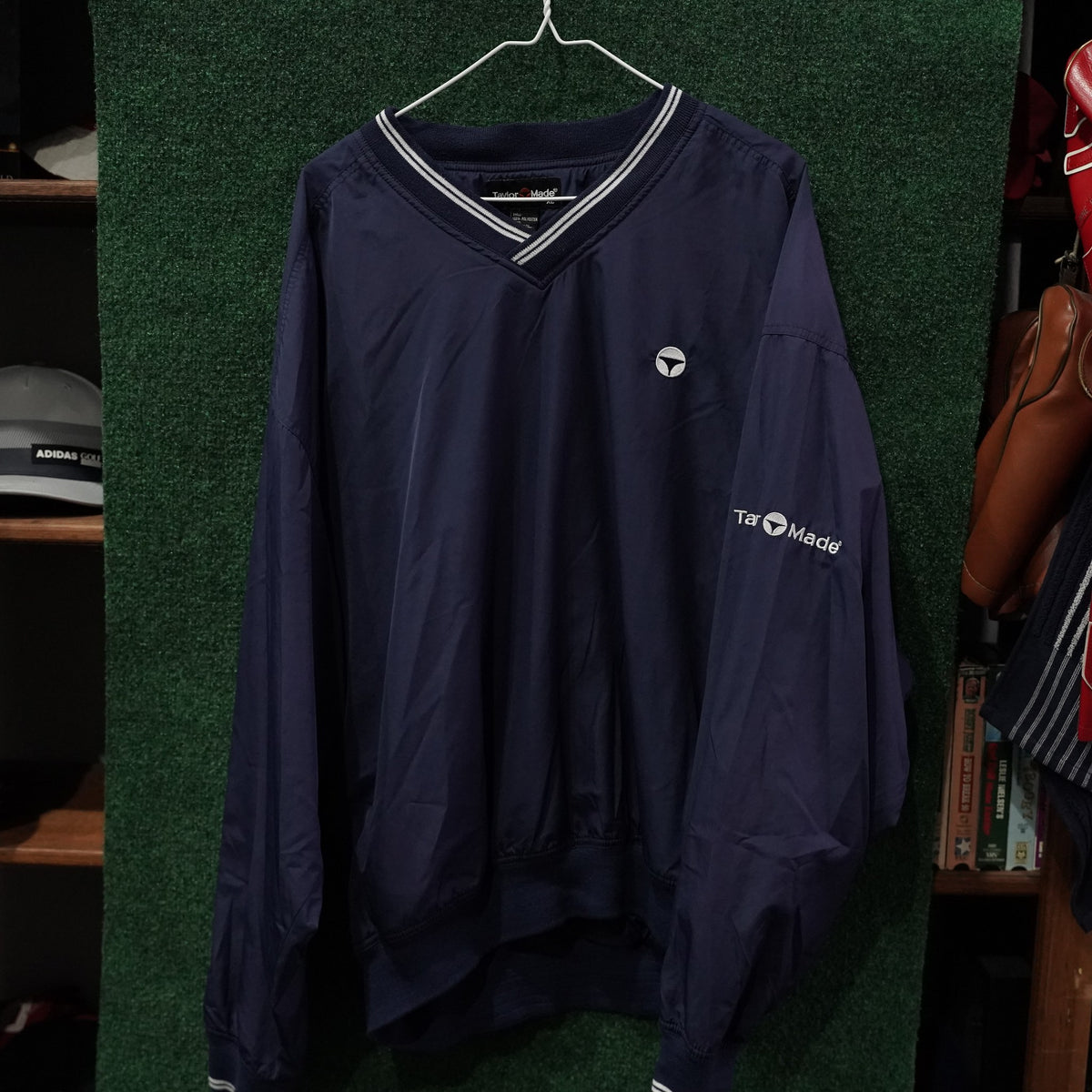 Vintage TaylorMade V-Neck Pullover Windbreaker - Navy