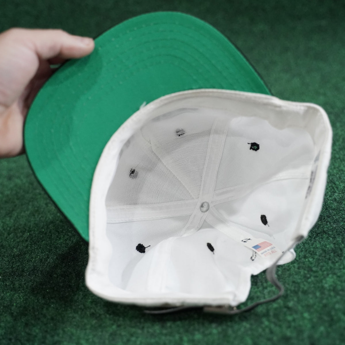 Vintage Ping Golf Hat - White/Black
