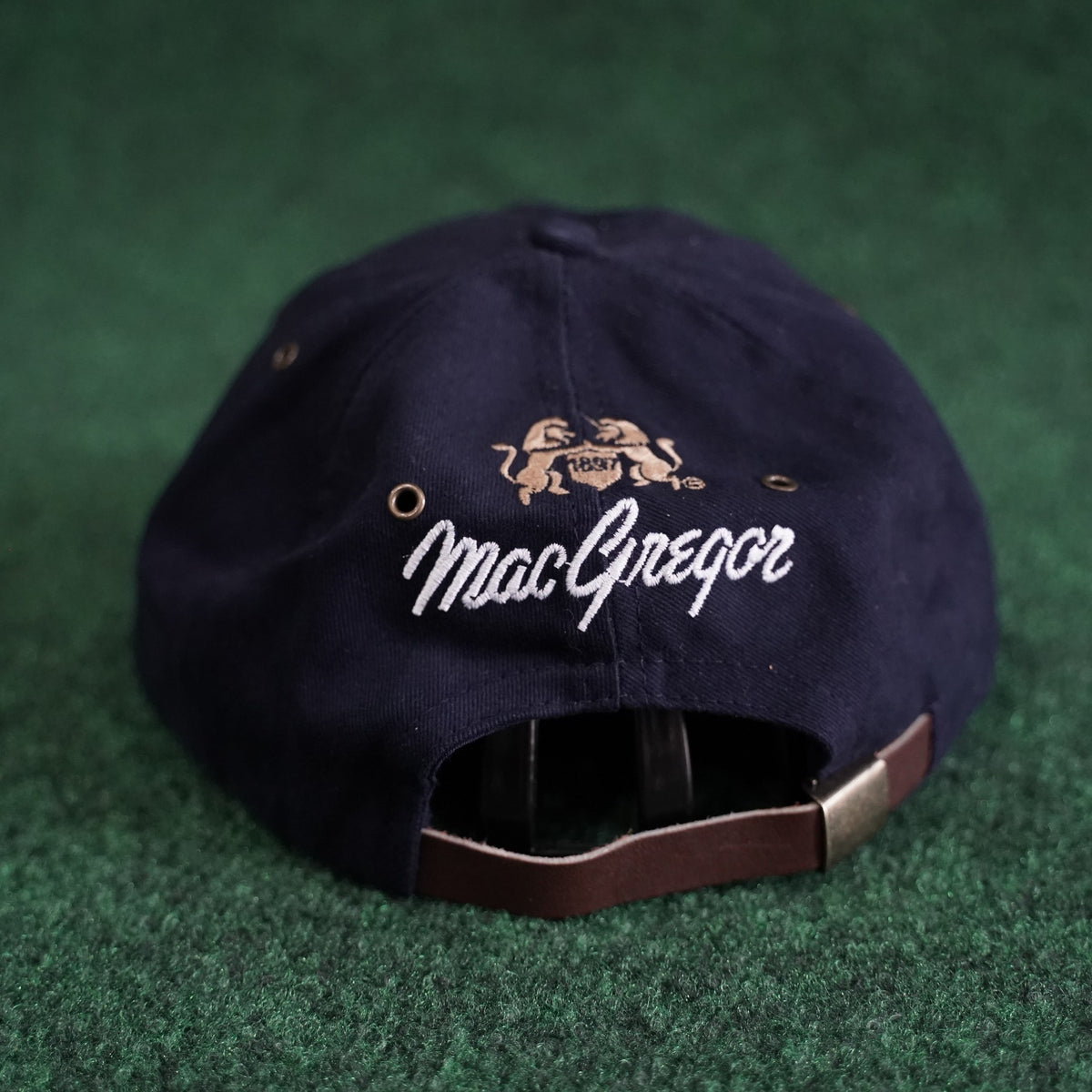 Vintage MacGregor Golf Script Hat - Navy