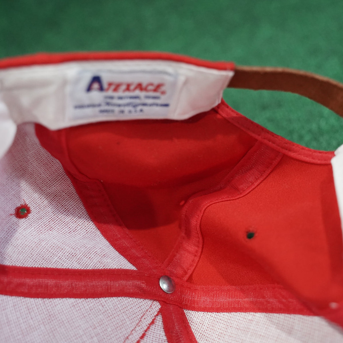Top-Flite Rope Hat (Red, White Embroidery)