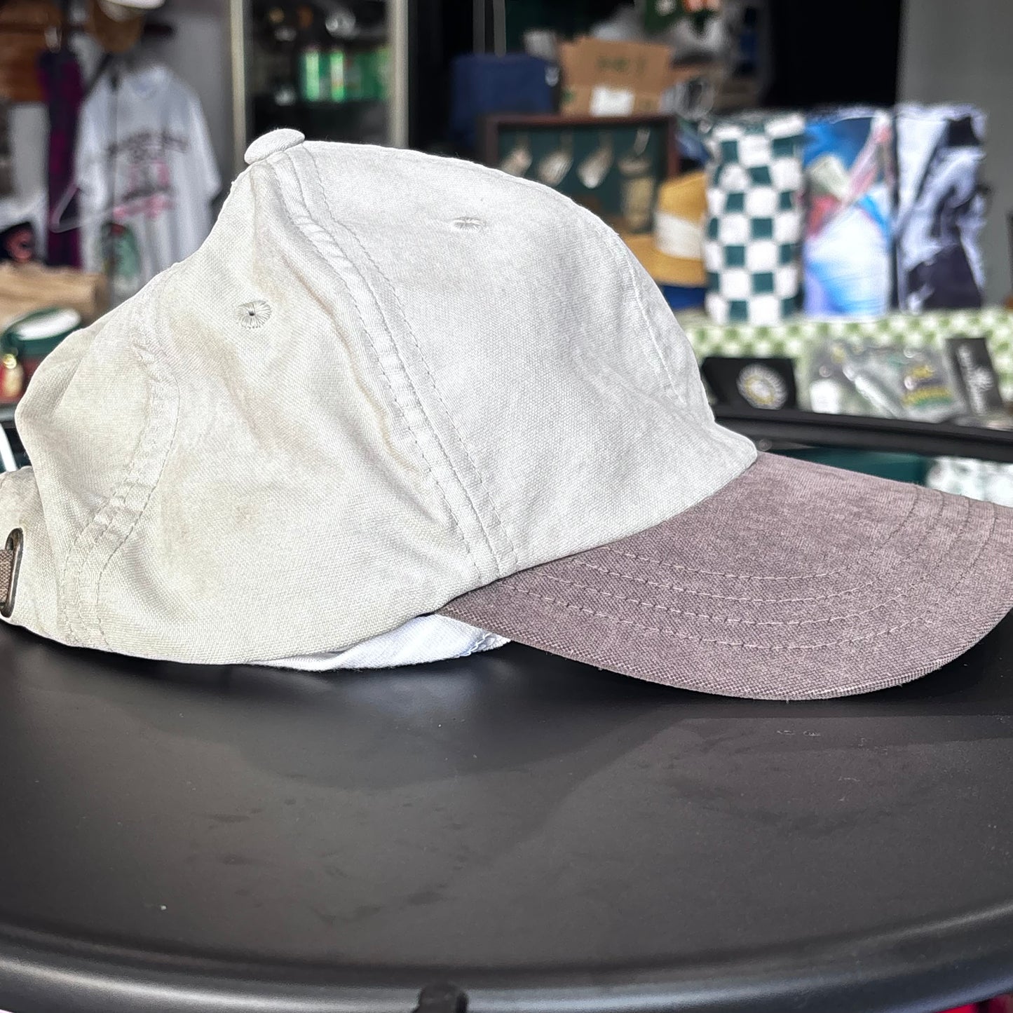 Vintage 2001 US Open Southern Hills hat white and grey