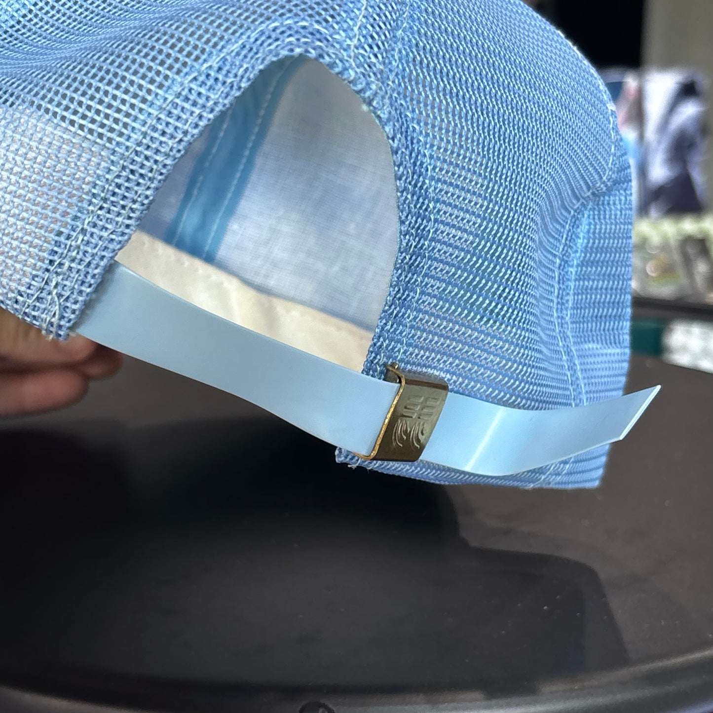 Vintage Horseshoe Bay hat blue