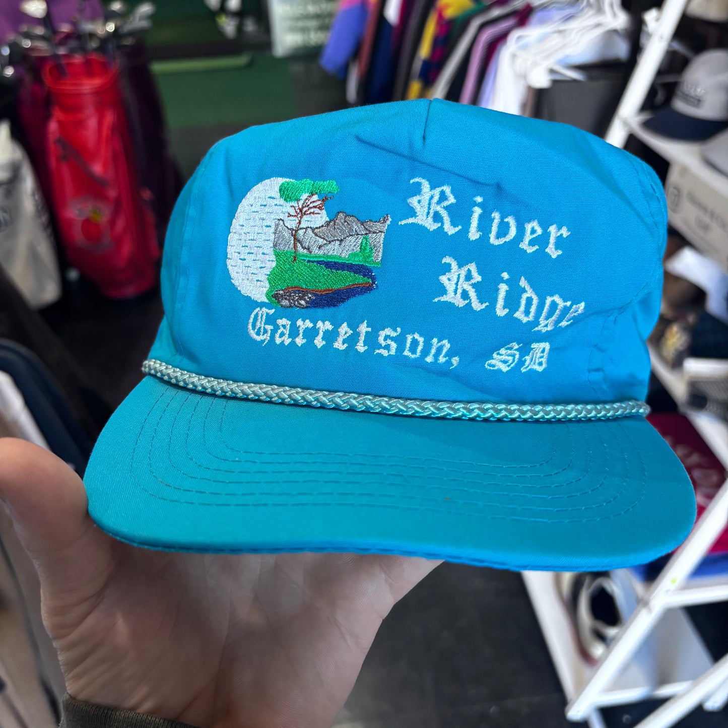 Vintage River Ridge Golf hat