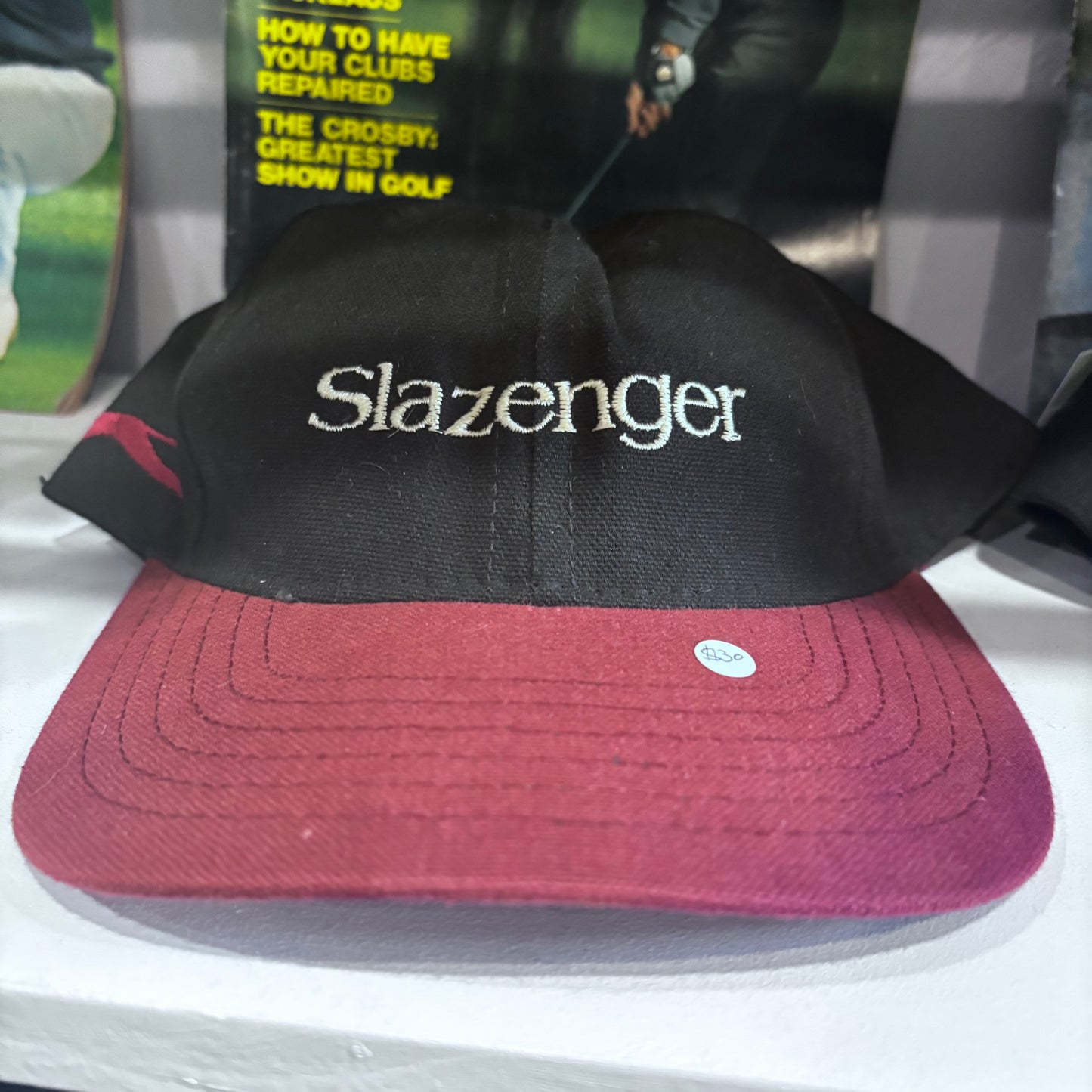 Vintage Slazenger golf hat