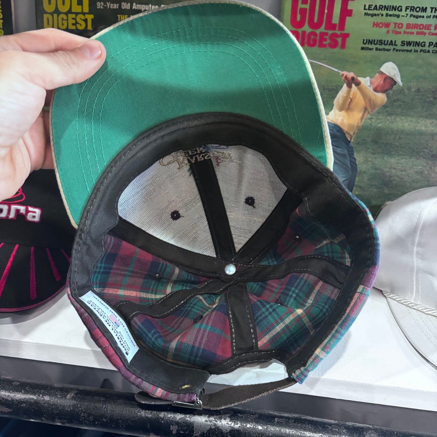 Vintage Plaid Karsten Creek hat