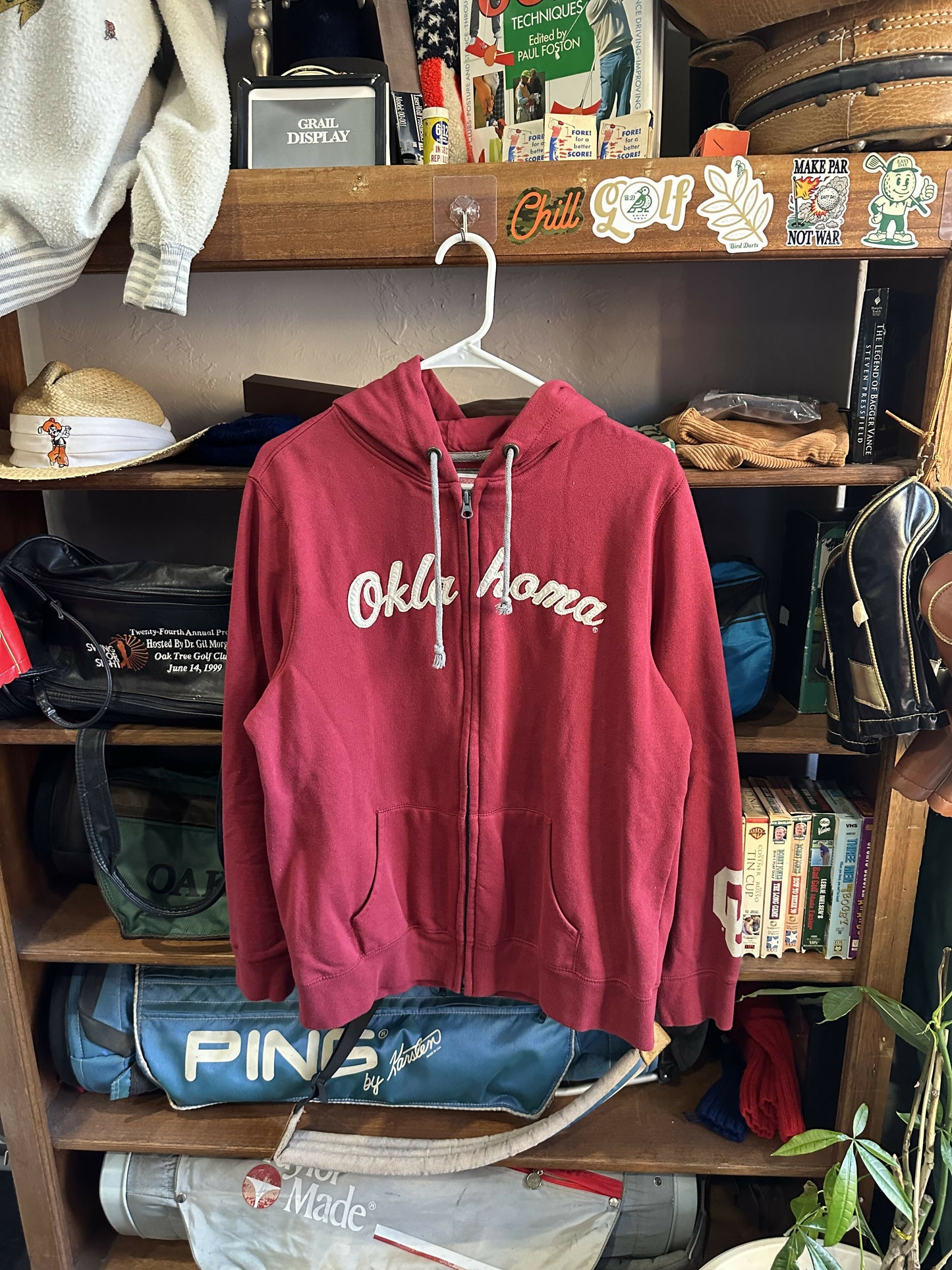 Women’s OU spell out jacket