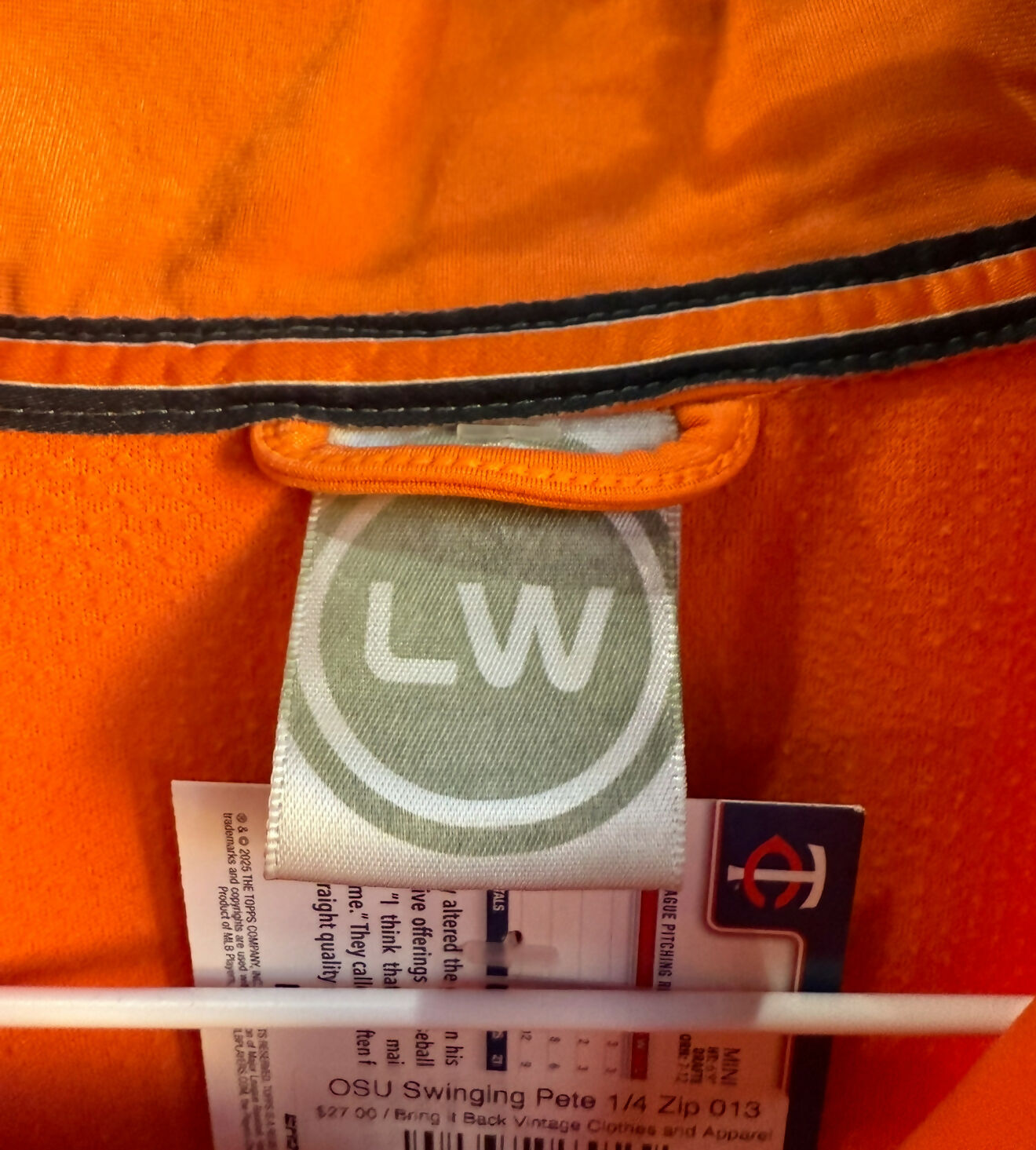 OSU Swinging Pete 1/4 Zip 013