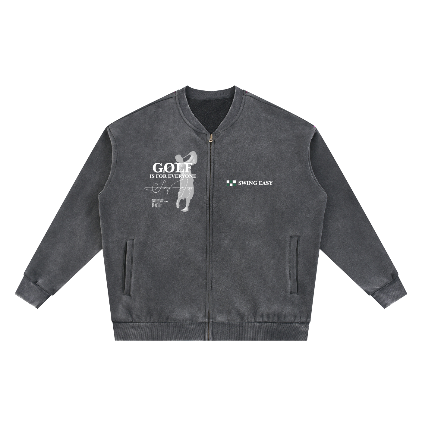 Swing Eazy Fleece Baseball Jacket