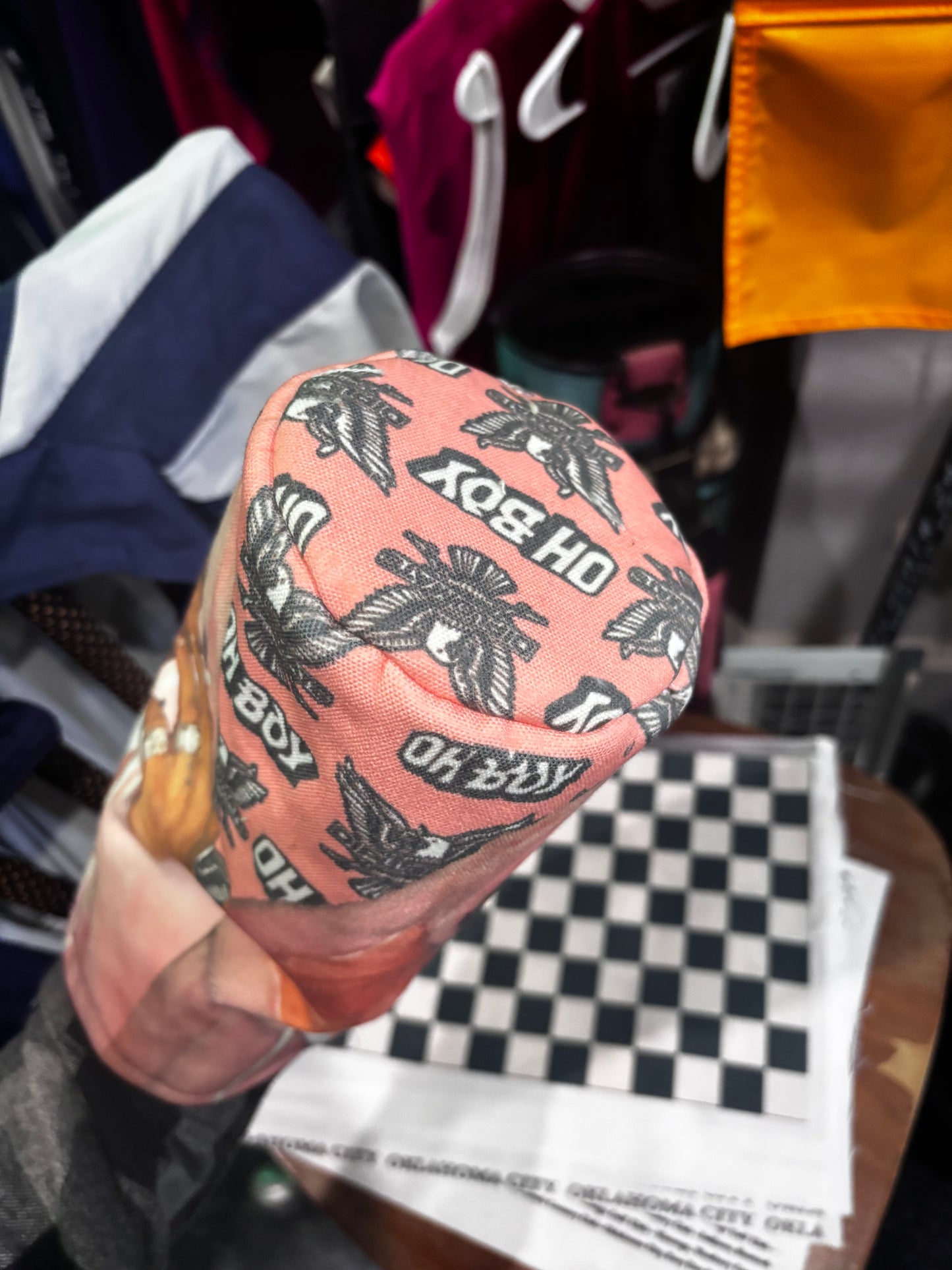 “The Diplomat” golf headcover