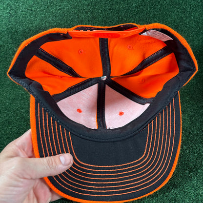 Vintage Chevrolet Chevy Orange Snapback Hat