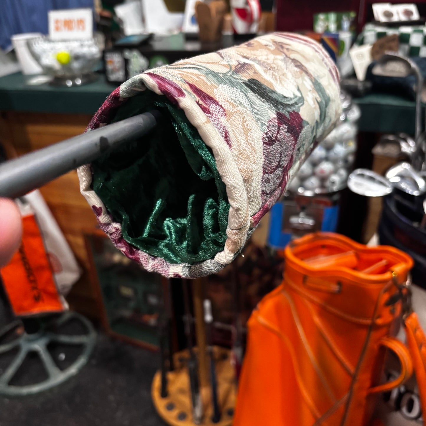 Floral Headcover Upcycled