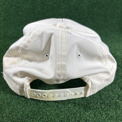 Vintage Cadillac Rope Gold Letter Snapback Hat