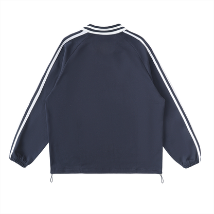 Swing Eazy Lapel Collar Sweatshirt