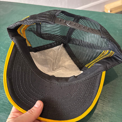 Vintage RARE Purdue Boilermakers Trucker Snapback Hat