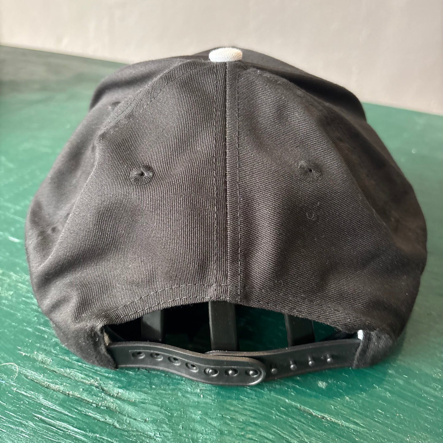Vintage Utica 500 Hat Snapback with Checkered Bill. Carbon Auto Group.