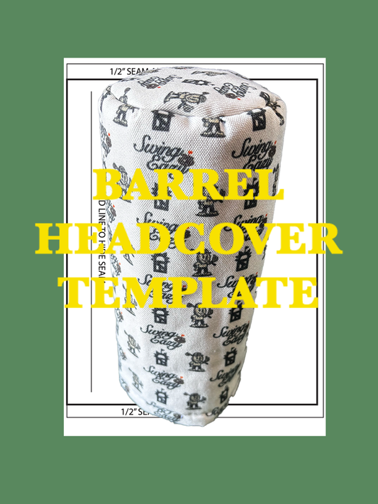 Swing Eazy Barrel Headcover Template