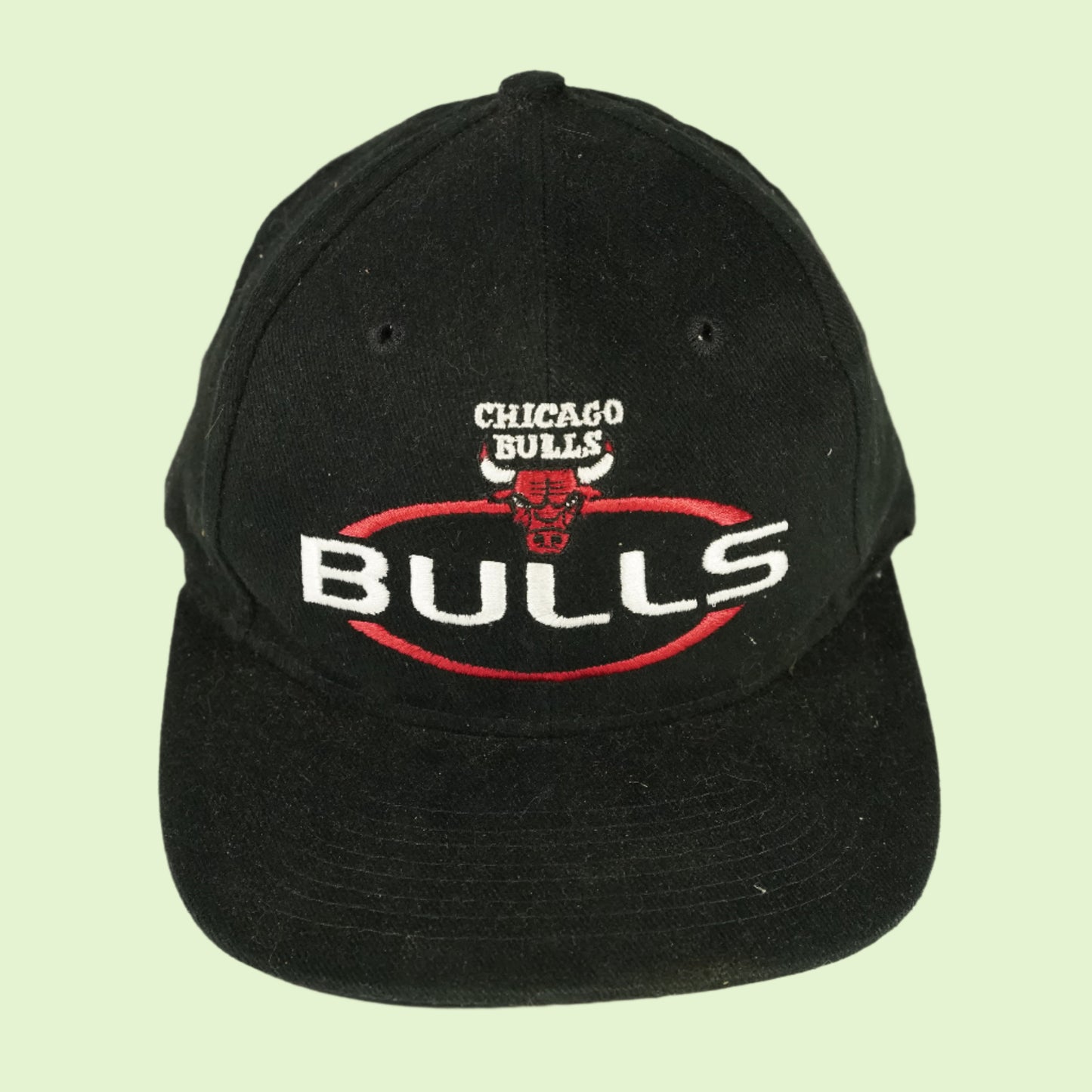 Vintage Black Chicago Bulls Snapback Hat