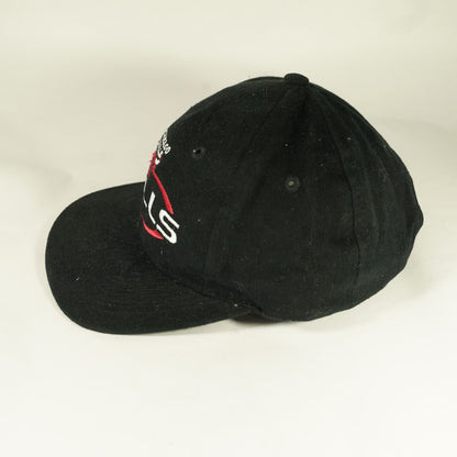 Vintage Black Chicago Bulls Snapback Hat