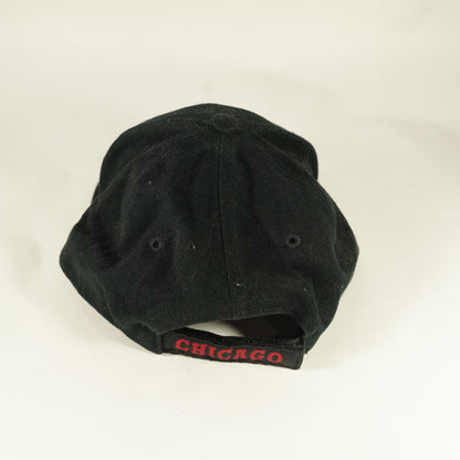 Vintage Black Chicago Bulls Snapback Hat