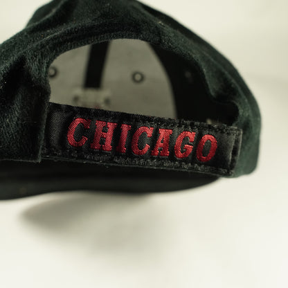 Vintage Black Chicago Bulls Snapback Hat