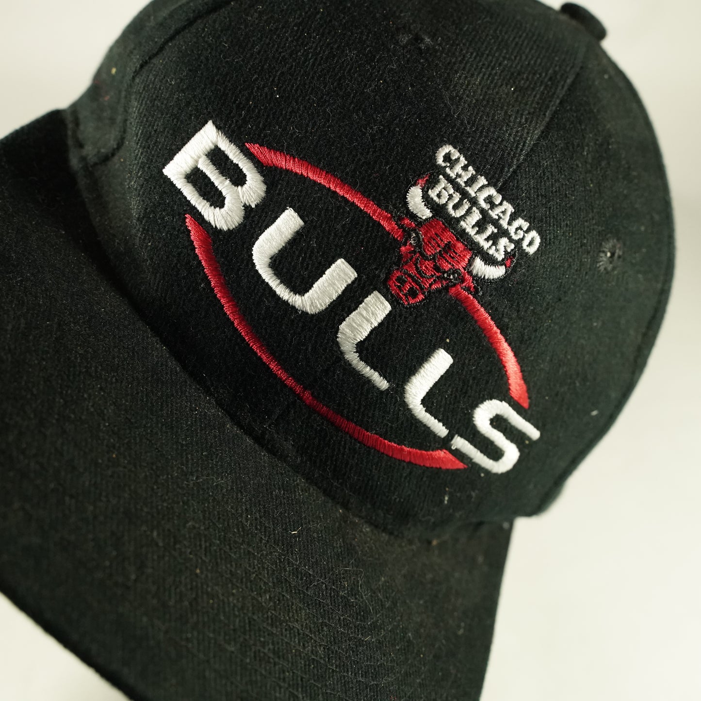 Vintage Black Chicago Bulls Snapback Hat