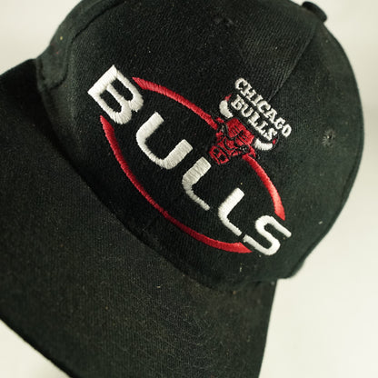 Vintage Black Chicago Bulls Snapback Hat