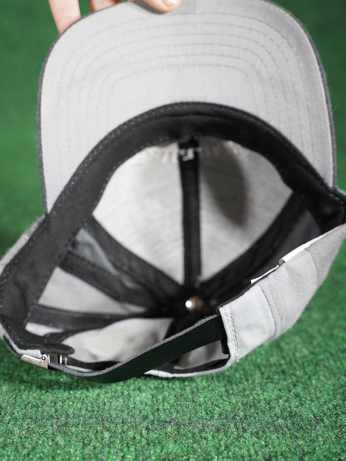 Callaway Golf Hat Three-Tone Gray Embroidered Logo Vintage Style Cap