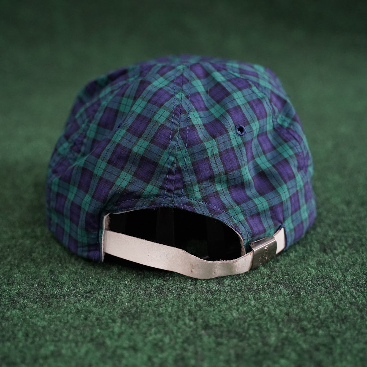 Vintage Ping Rope Hat - Green/Purple Tartan