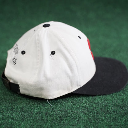 Vintage TaylorMade Circle Logo Hat - White/Black