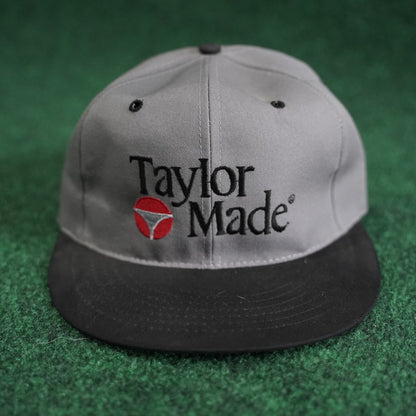 Vintage TaylorMade Script Hat - Gray/Black