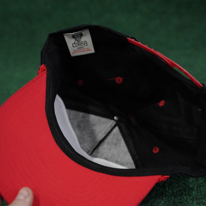 Vintage Titleist Script Rope Snapback - Black/Red