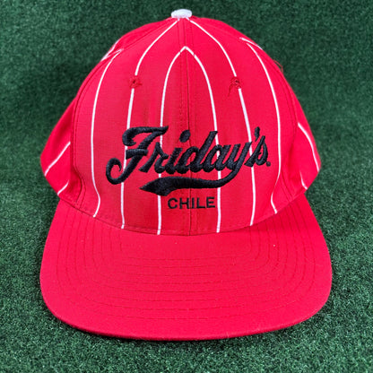 Vintage Friday’s Chile Pinstriped Snapback Hat