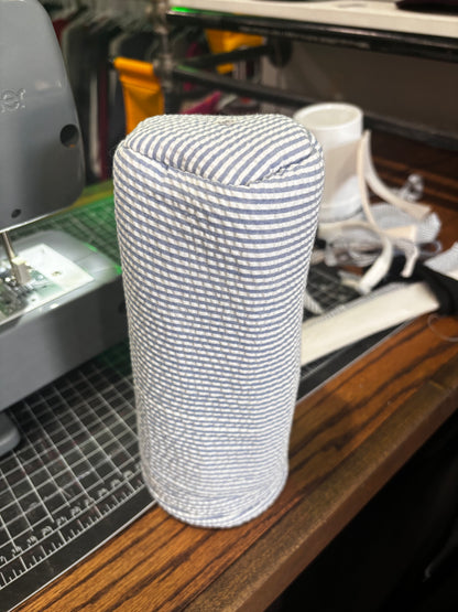 Vintage sear-sucker pants 1 of 1 repurposed golf headcover 3 wood