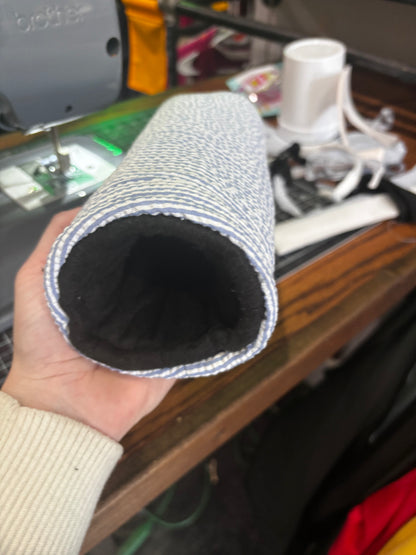 Vintage sear-sucker pants 1 of 1 repurposed golf headcover 3 wood