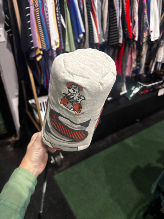 Vintage OSU Oklahoma State 1 of 1 headcover 3 wood small driver