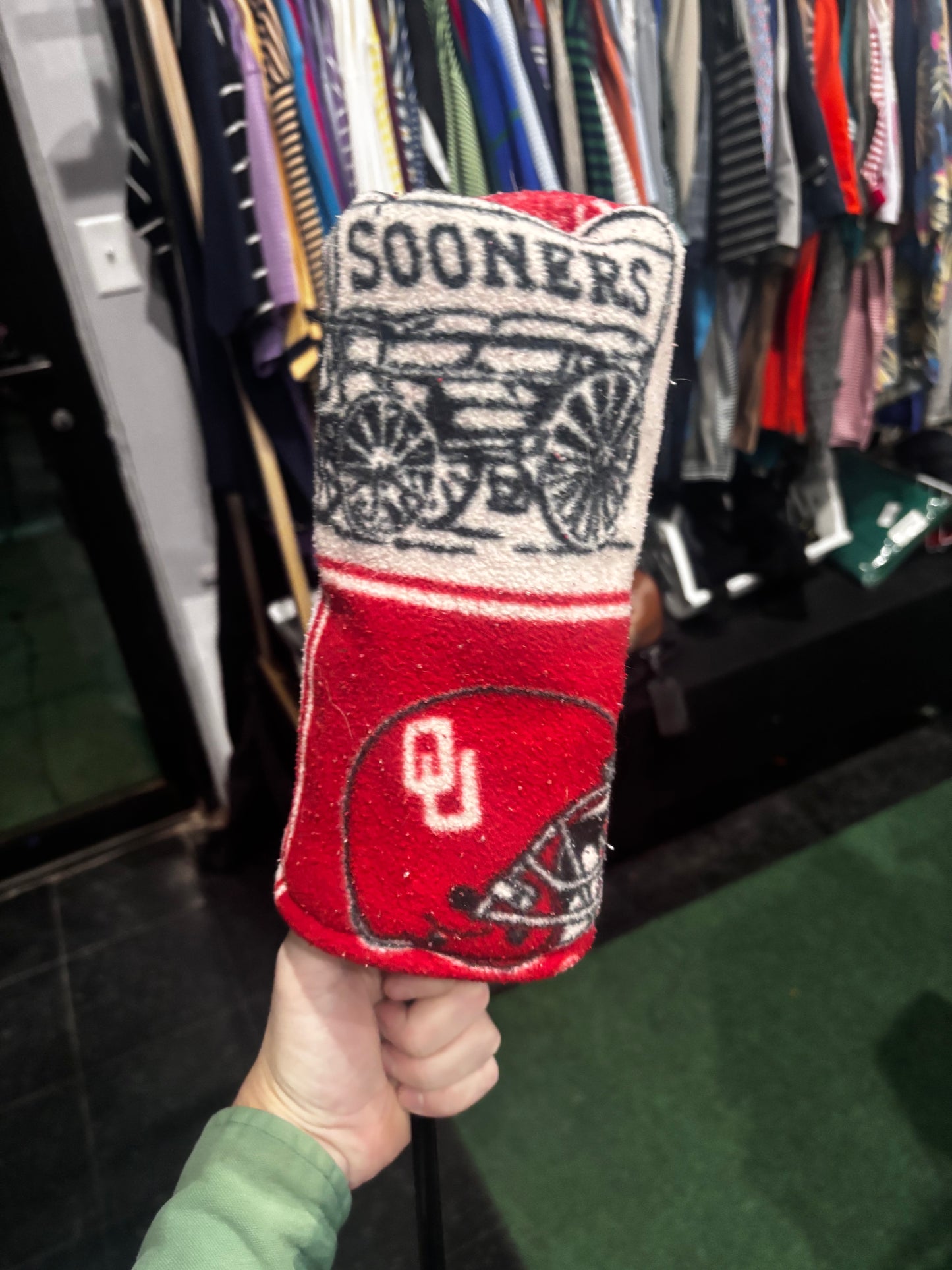OU Oklahoma Sooners Vintage 1 of 1 headcover 3 wood or below