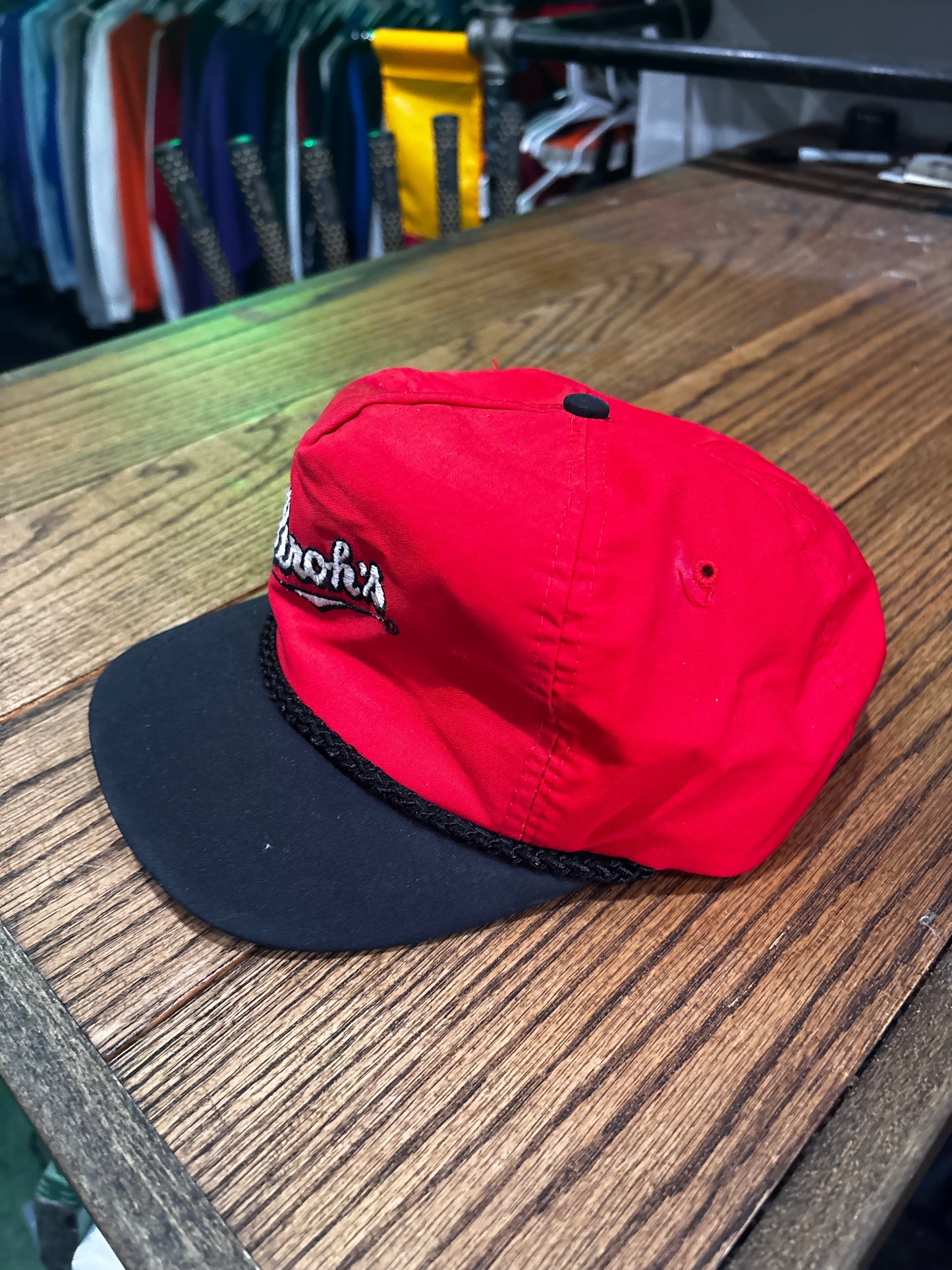 Vintage Stroh's Short Bill