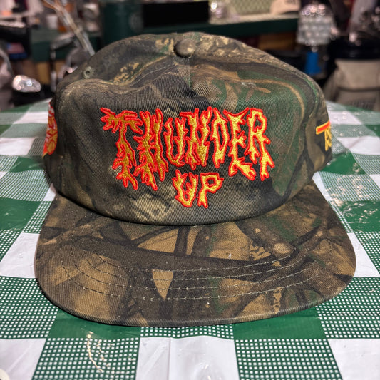 Thunder Up Camo Snapback Hat