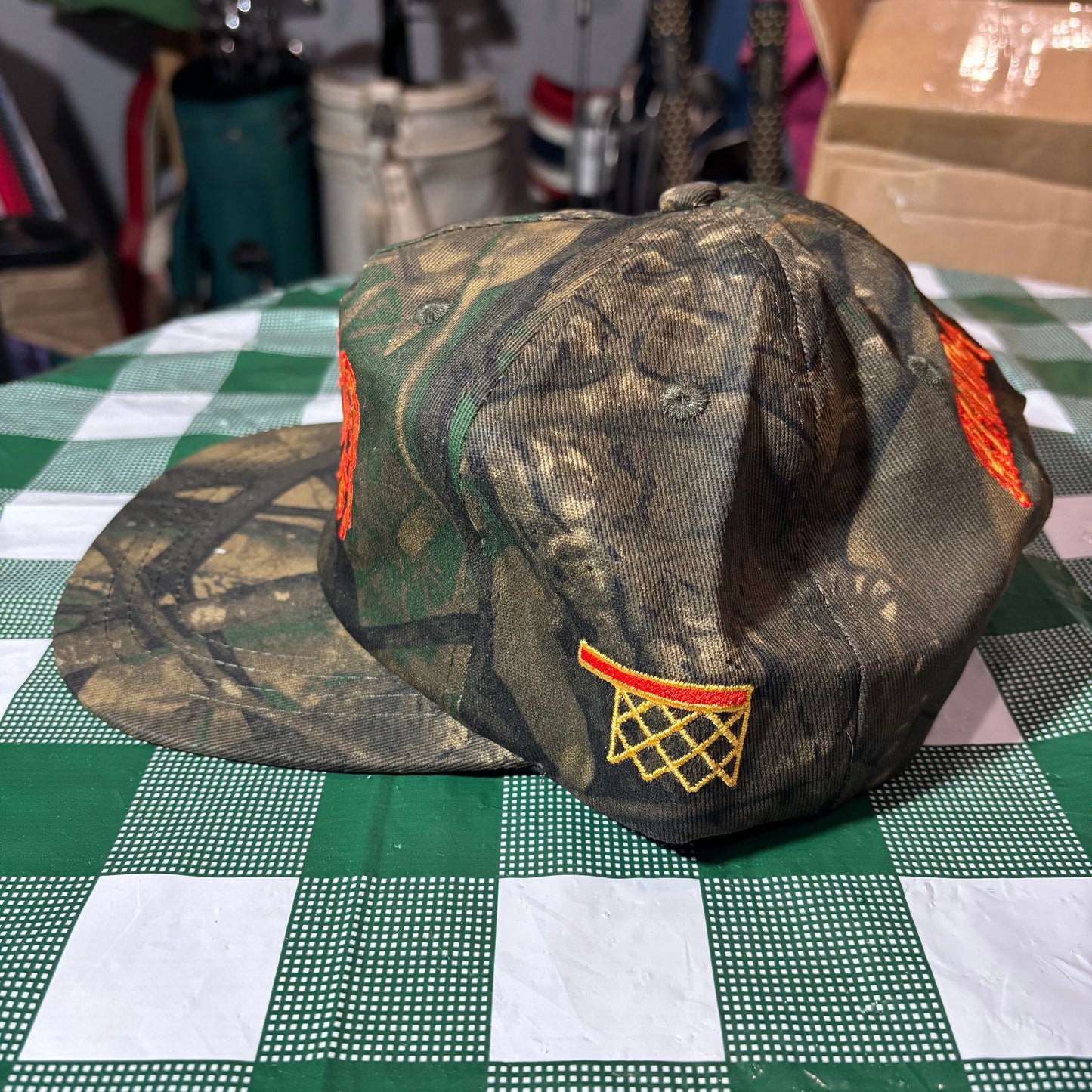 Thunder Up Camo Snapback Hat