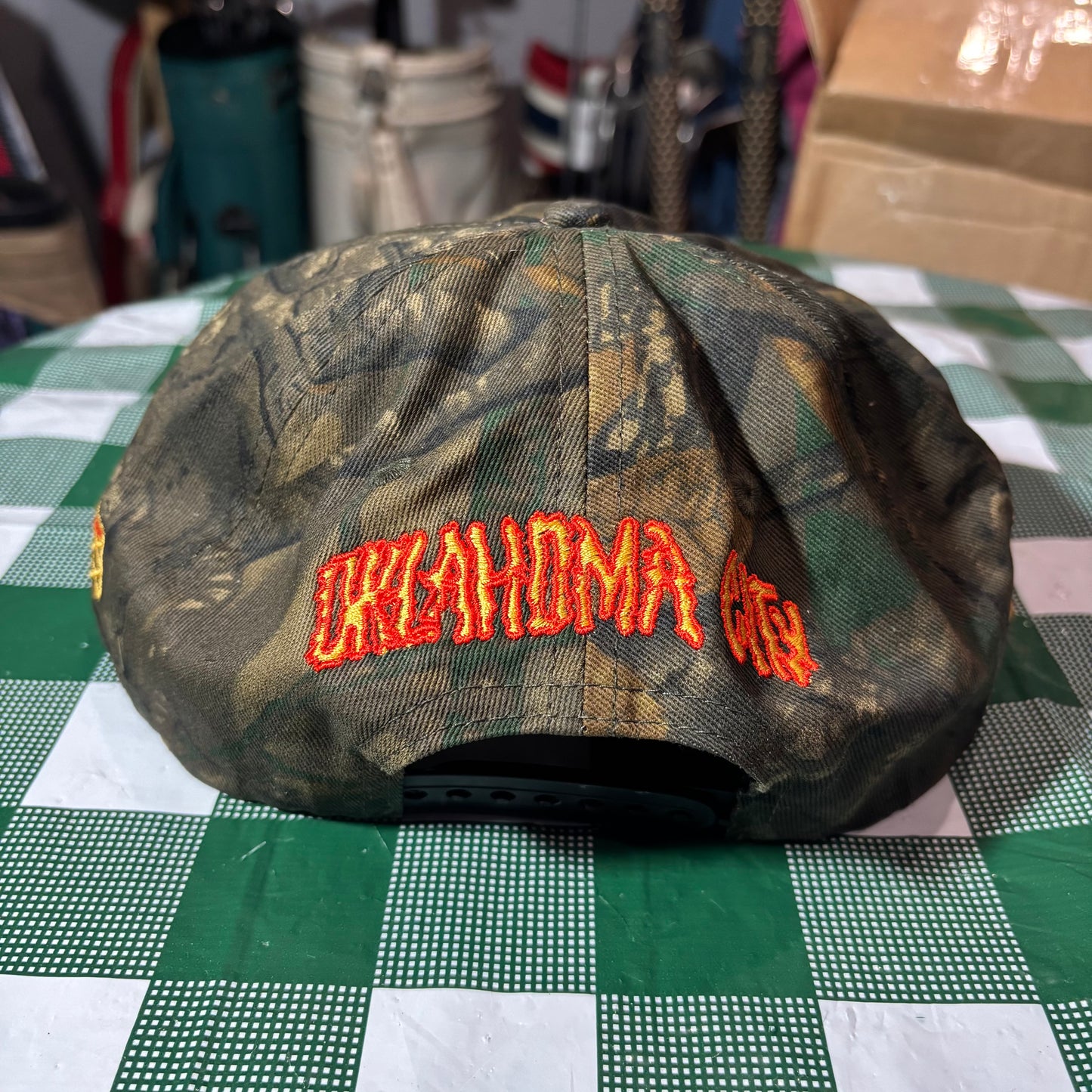 Thunder Up Camo Snapback Hat