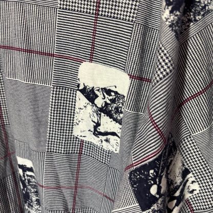 Vintage golf polo all over print golfers