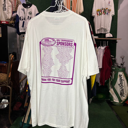 Vintage 2003 Motorsport golf tee t shirt XL