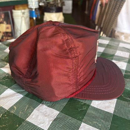 Vintage Lakelands Golf & CC leather strap back Huckster