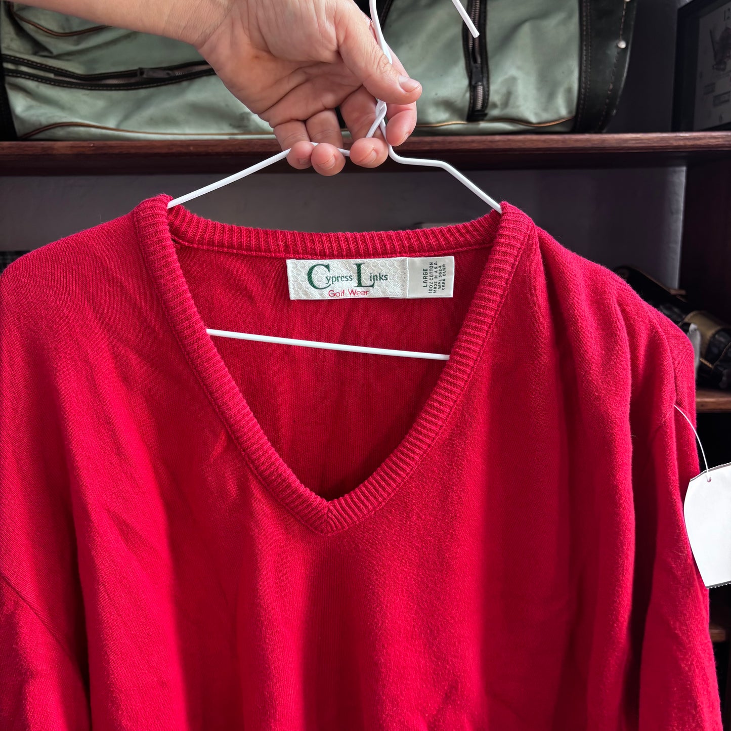 Vintage red sweater
