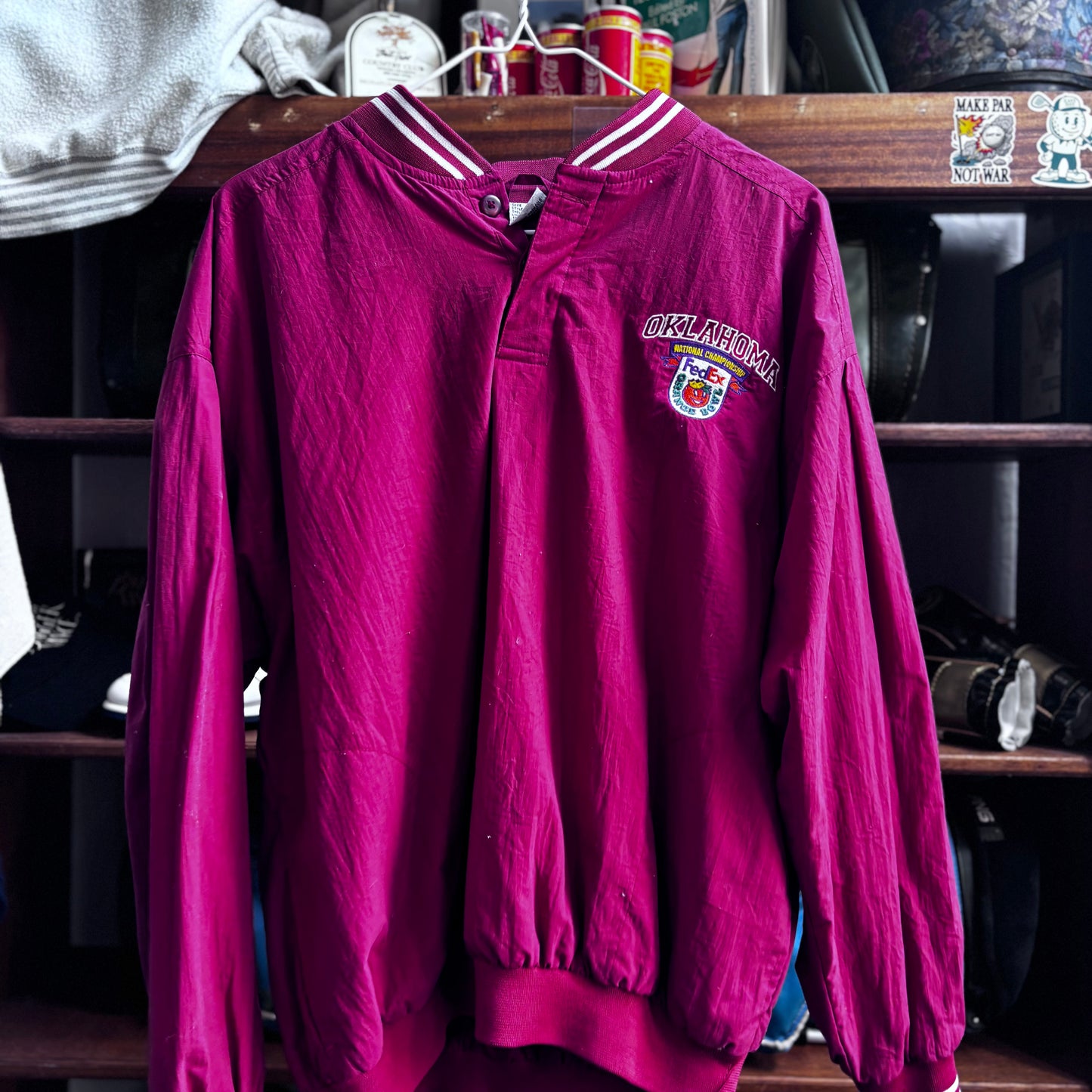 Vingtage OU Sooners 2001 National Championship pullover
